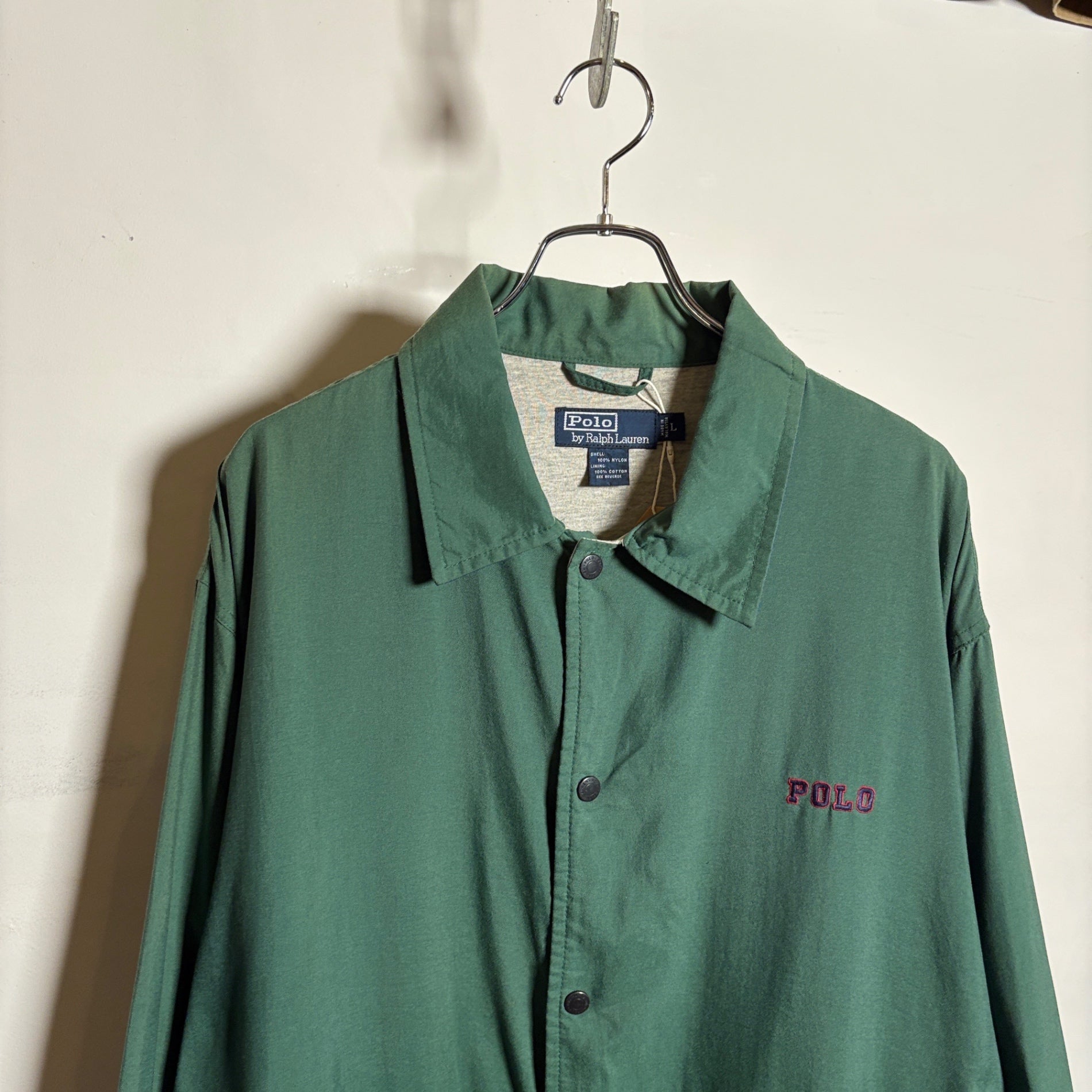 1990s Polo Ralph Lauren "POLO" Coach Jacket