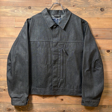 1990s Polo Sport "Black" Processed Denim Jacket