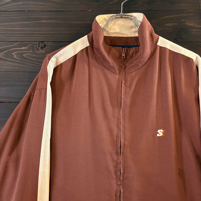 1990s STUSSY "Star Logo" Track Jacket