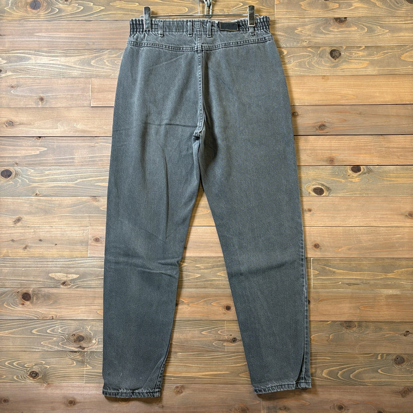 1990s Lee Made in USA Black Easy Pants
