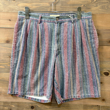 1980s~ St. John's Bay Multi Color Shorts