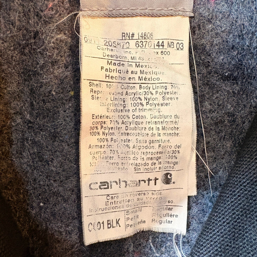 Carhartt "Black" Michigan Chore Coat