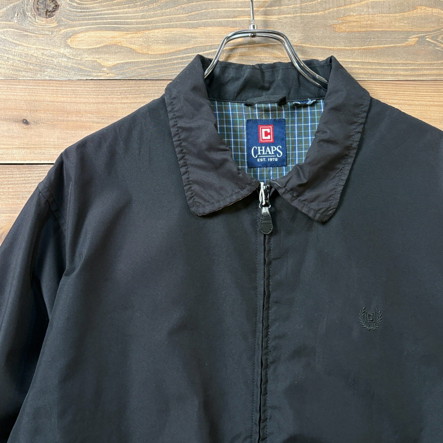 2000s CHAPS "Black" Drizzler Jacket