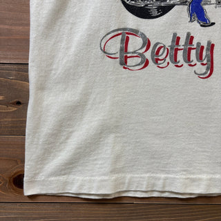 1990s Betty Boop Motorcycle Design T-Shirt