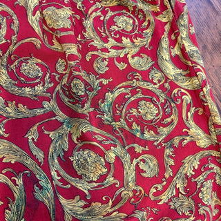 1980s~1990s NATALIE "RAYON" Arabesque Pattern Easy Pant