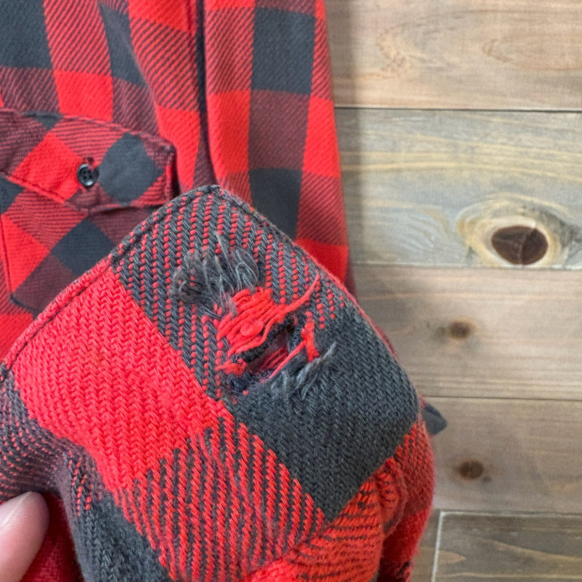 1980s FROSTPROOF "Block Check" Heavy Flannel Shirt