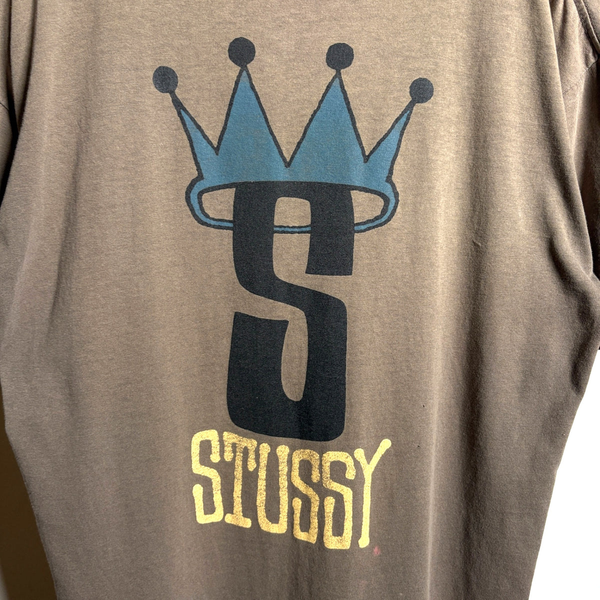1980s STUSSY "CROWN" T-Shirt