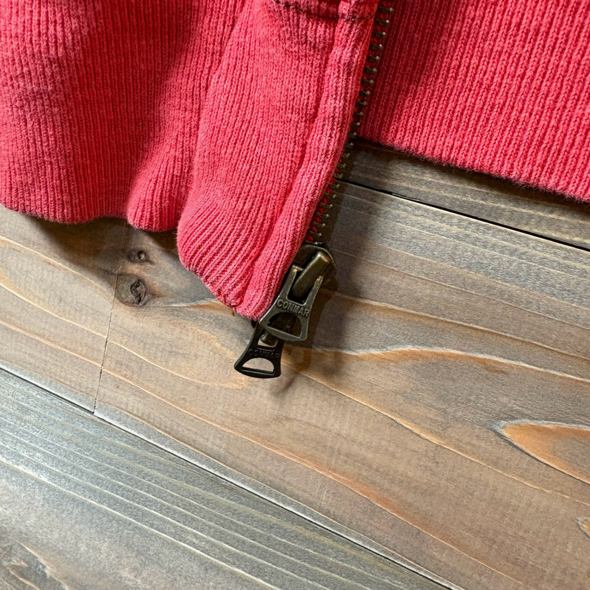 2000s Polo Ralph Lauren "RED" Thermal-Lined Zip Up Hoodie