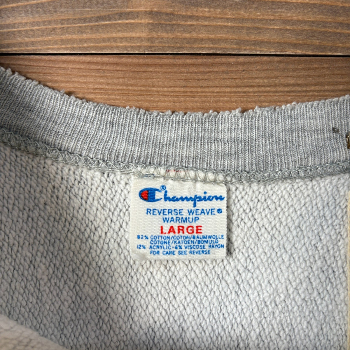 1980s Champion "Phillips Academy" Reverse Weave Sweatshirt