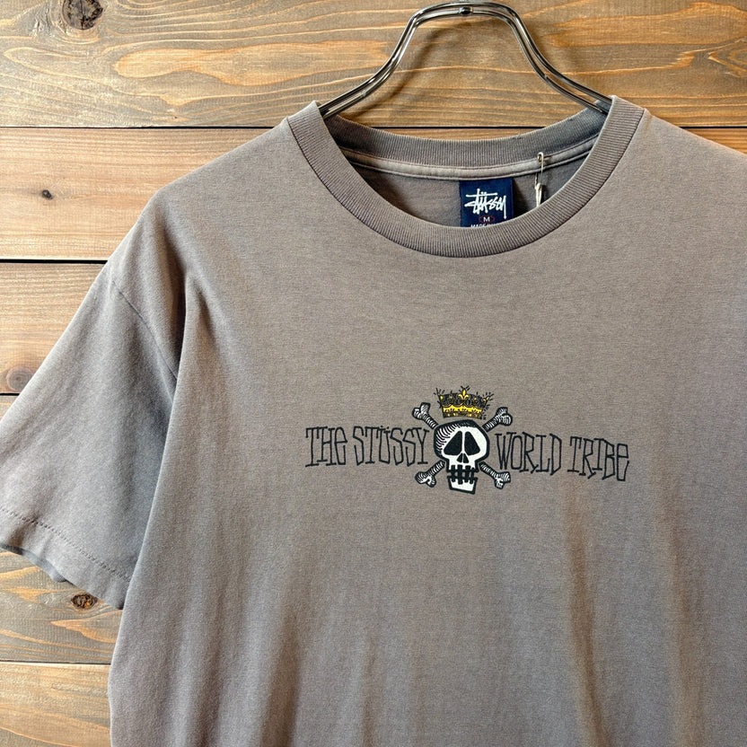 1990s STUSSY "Skull" T-Shirt