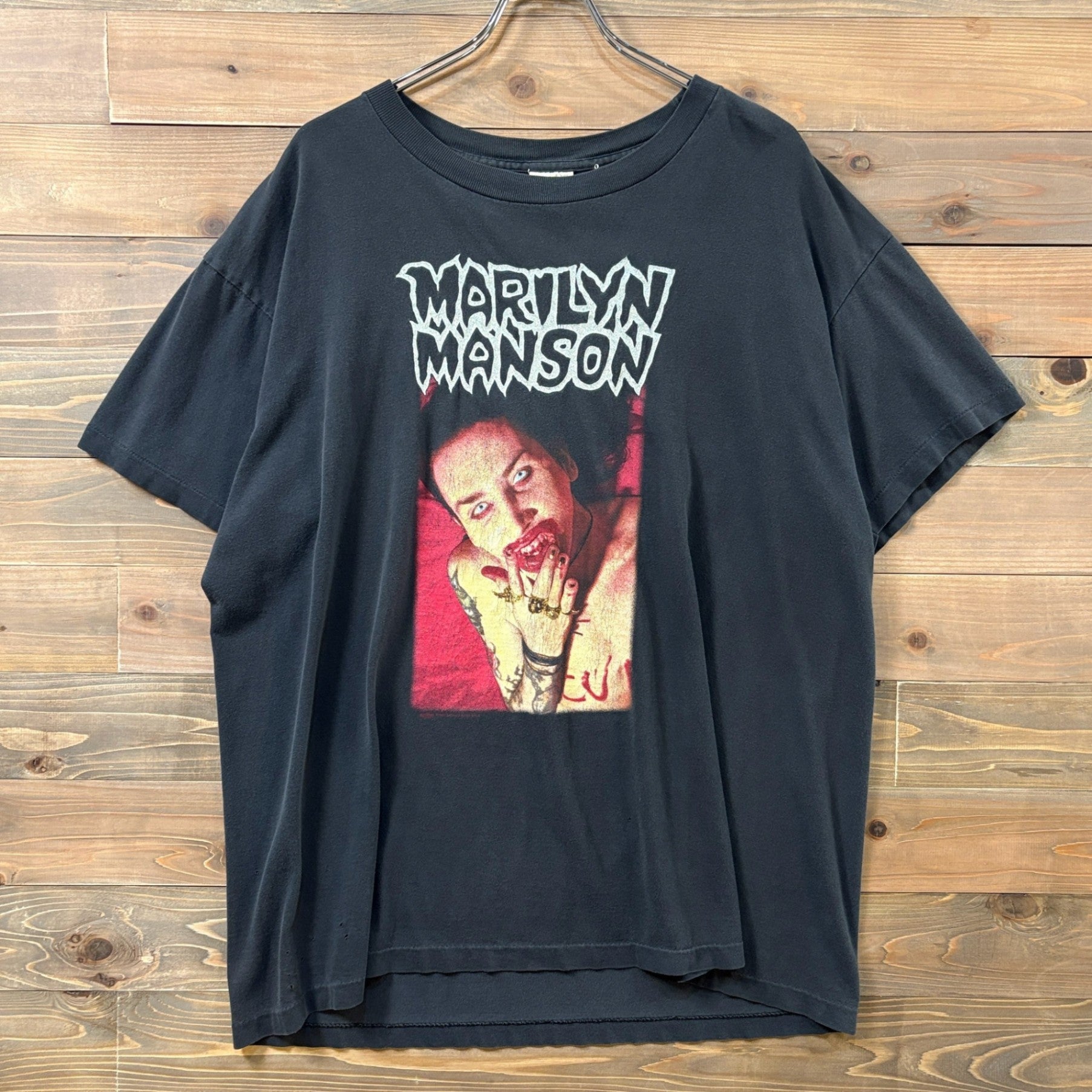 1990s MARILYN MANSON "I AM THE GOD OF FUCK" T-Shirt