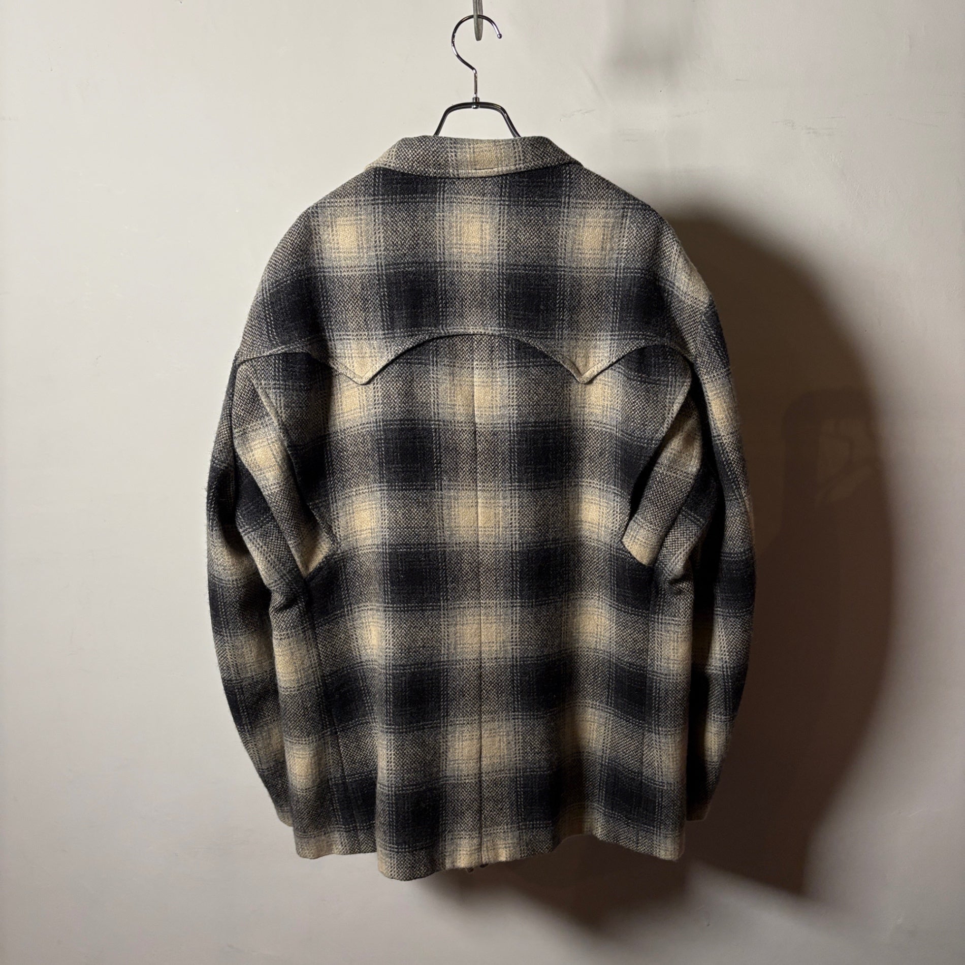 1990s RRL "Ombre Check" Western Jacket