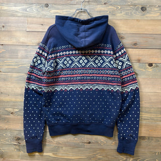 1990s Polo Ralph Lauren "Nordic” Thermal-Lined Hoodie