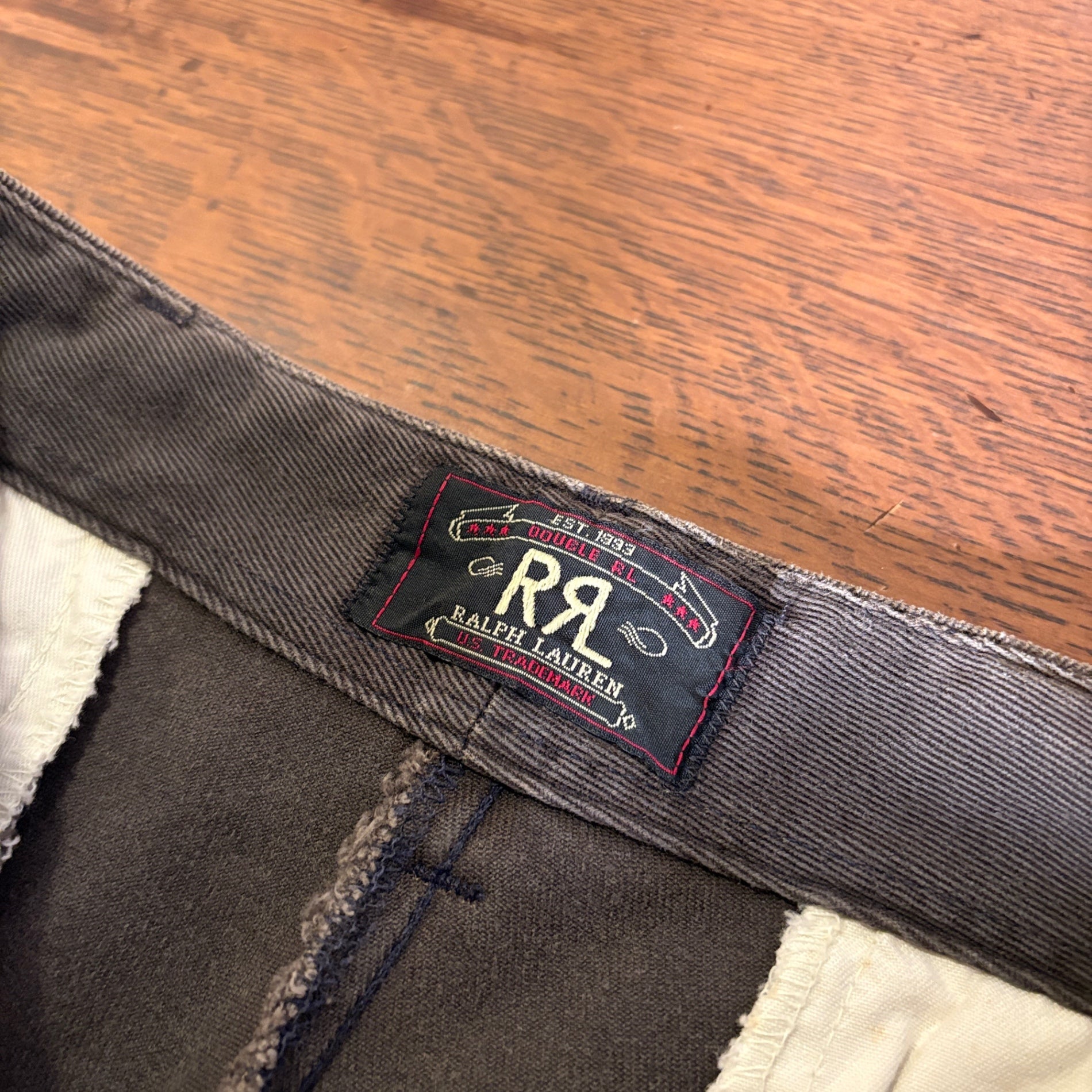 1990s RRL "Fade Black" Cargo Pant