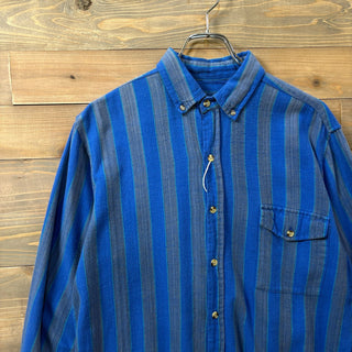 IVY CLUB "Stripe" Flannel Shirt