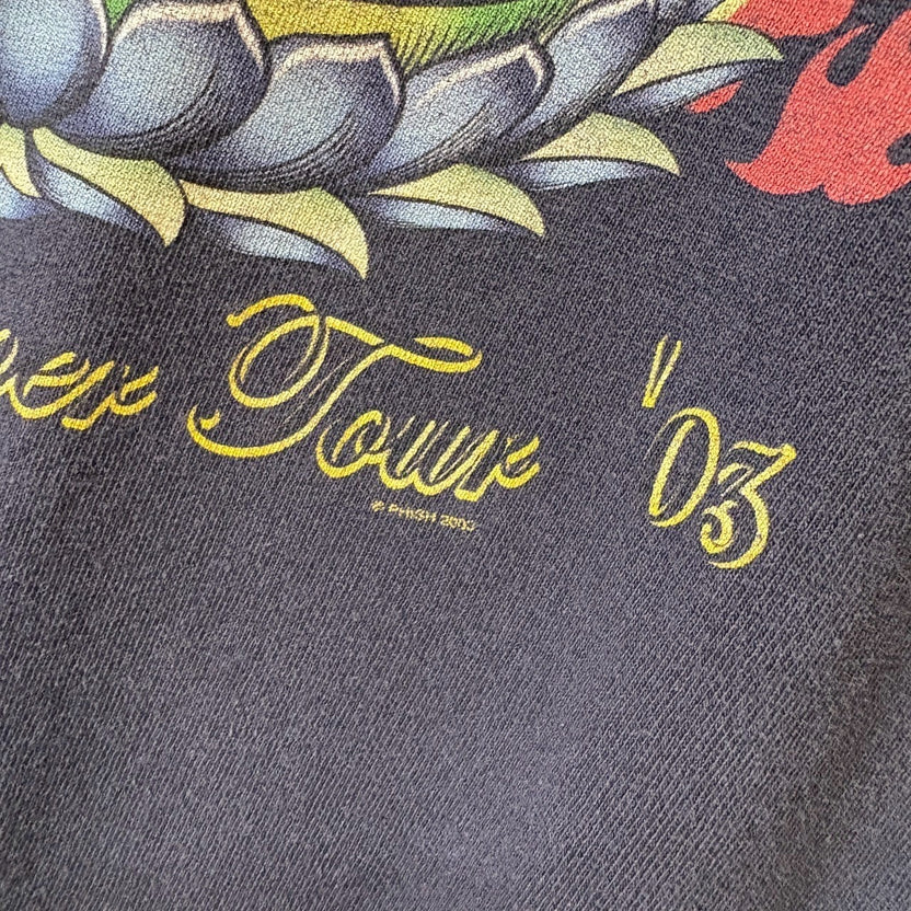 2000s Anvil "PHISH" Summer Tour '03 L/S TEE