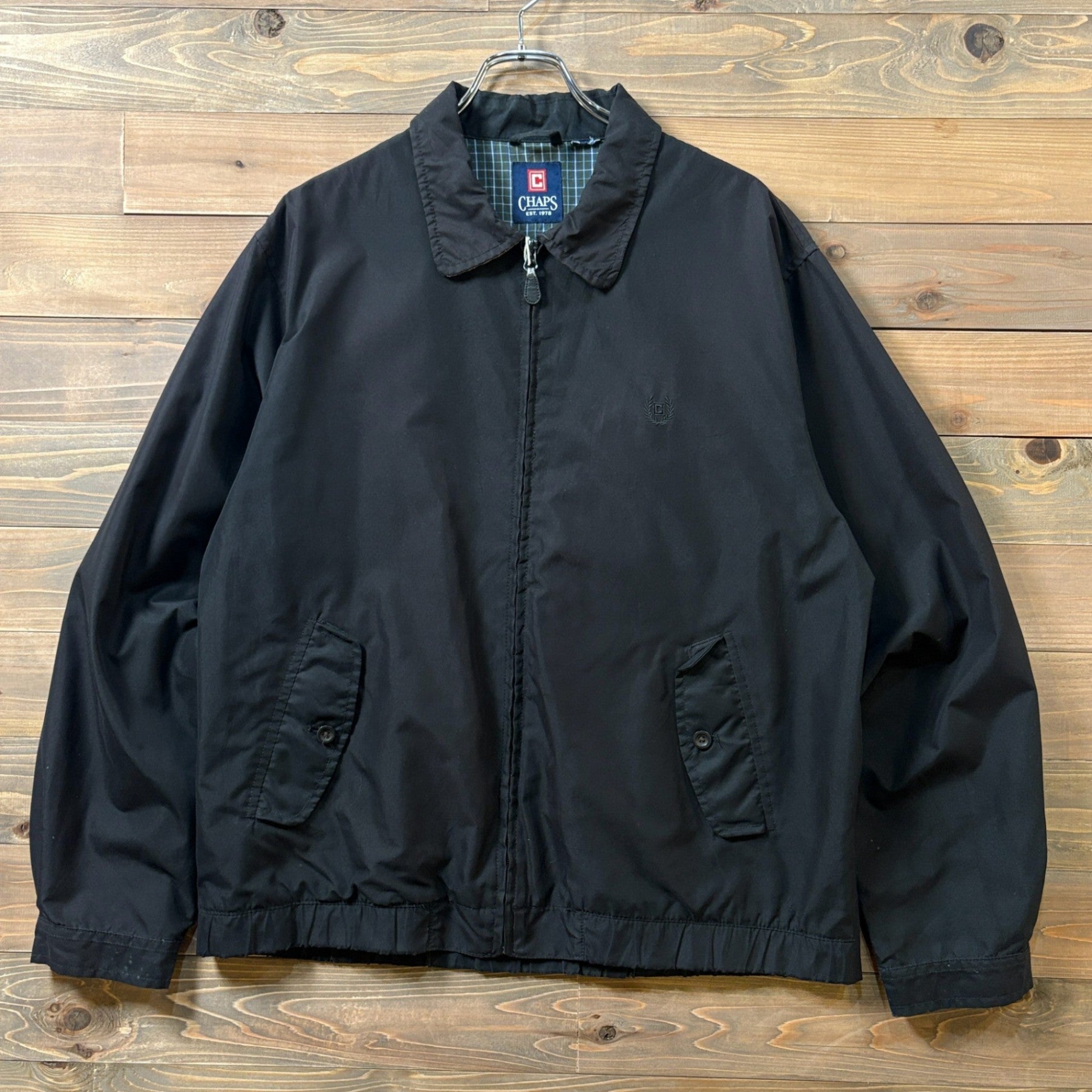 2000s CHAPS "Black" Drizzler Jacket