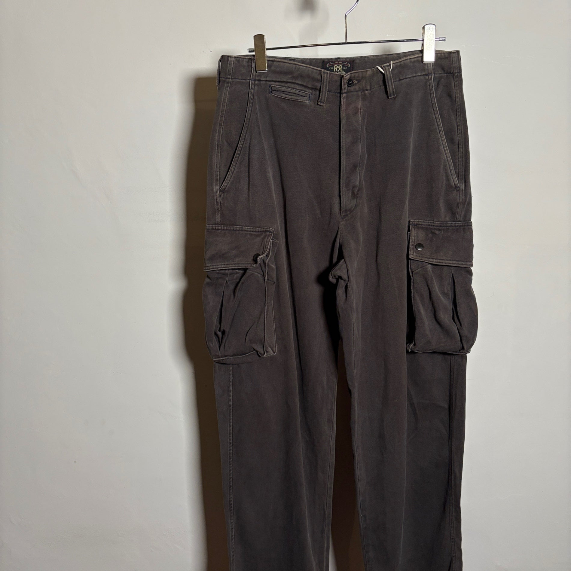 1990s RRL "Fade Black" Cargo Pant