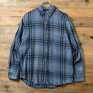 1990s Faded Glory L/S Flannel Shirt