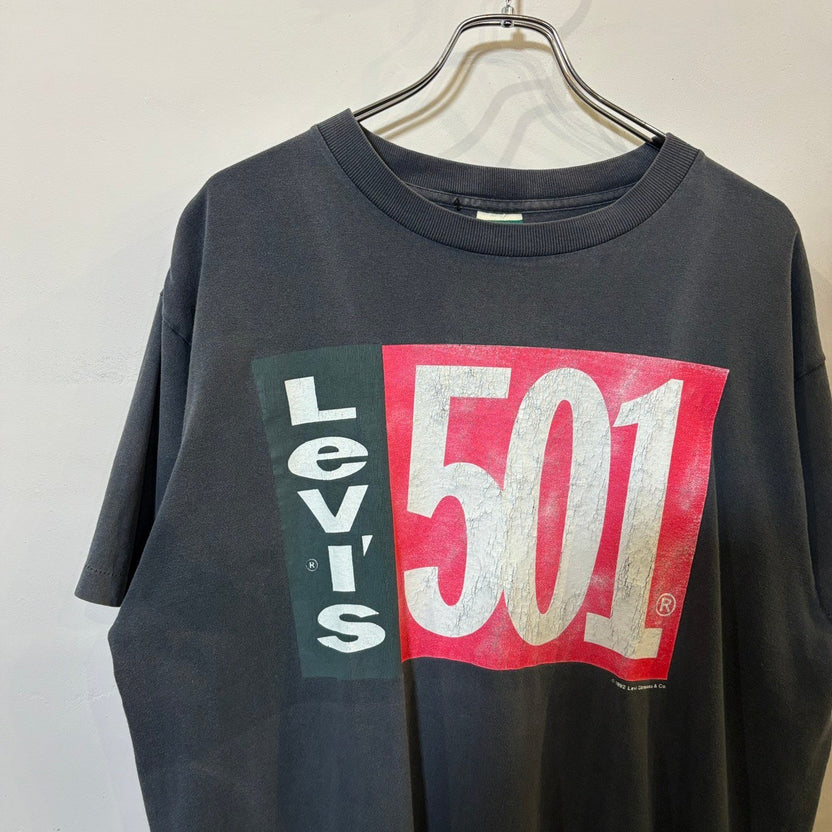 1990s Levi's "501" Sun Fade T-Shirt