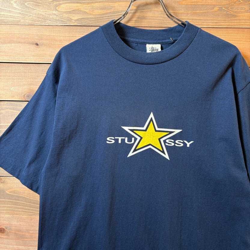 1990s STUSSY "Star Logo" T-Shirt