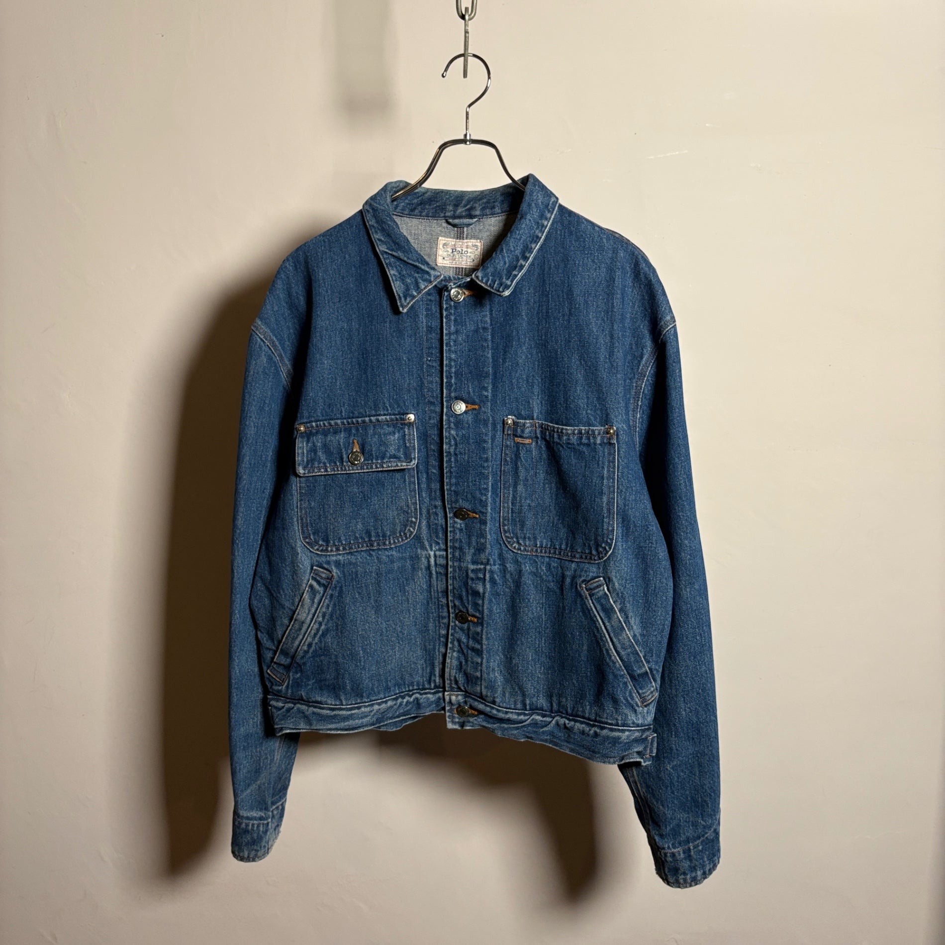 1980s Polo Ralph Lauren "ガチャポケ" Denim Jacket