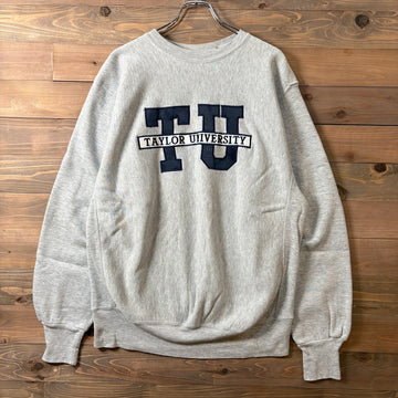 1990s MVP "Taylor University" Reverse-Type Sweatshirt
