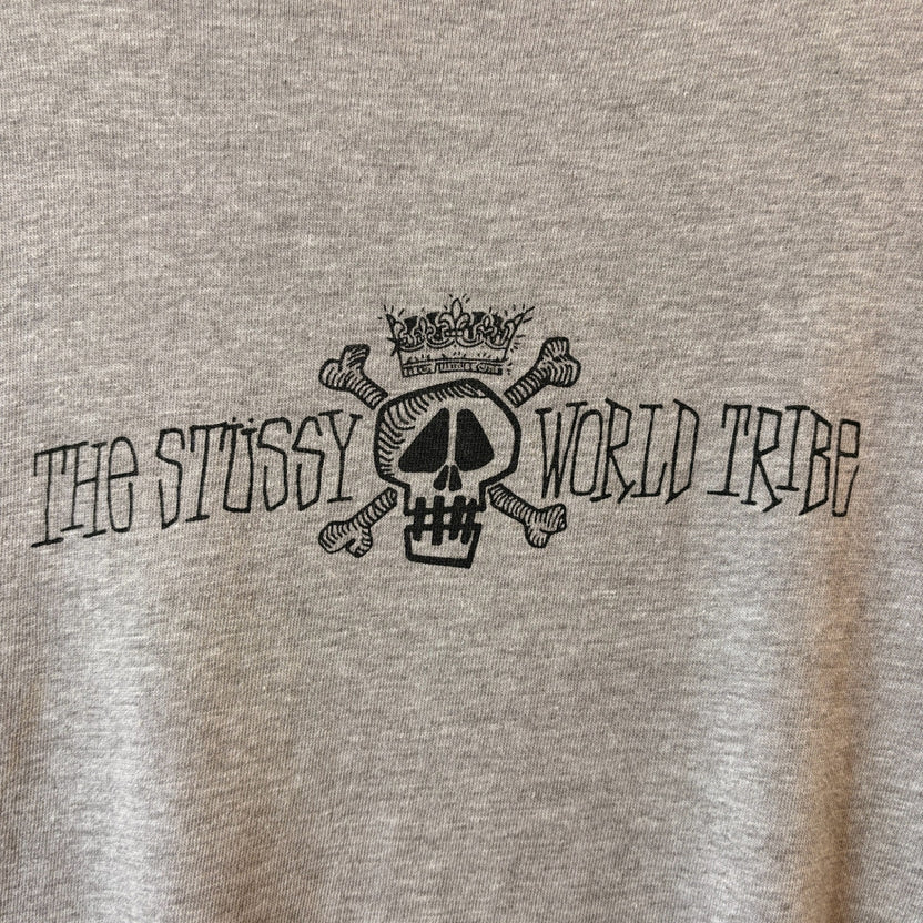 1990s STUSSY "Skull" T-Shirt