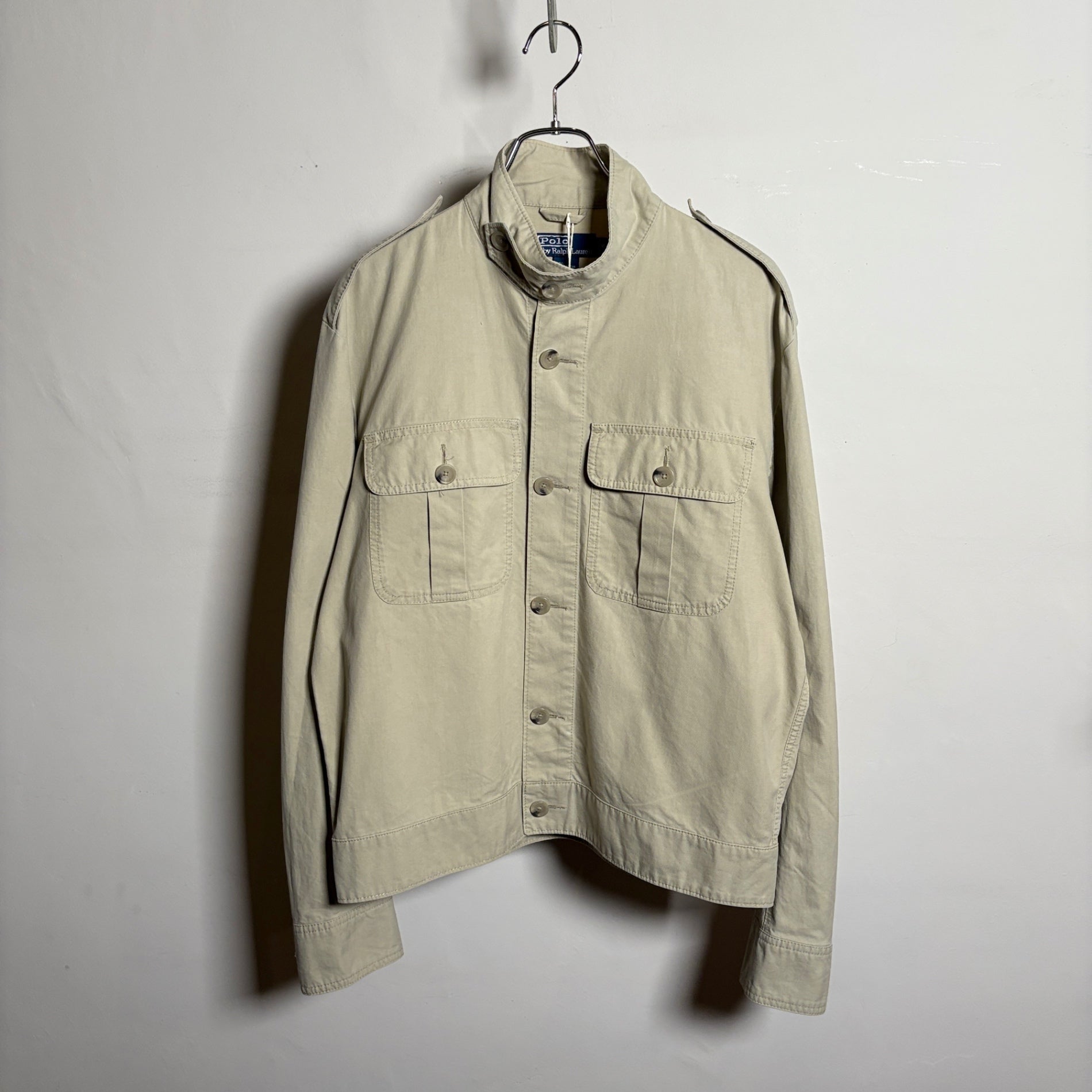 1990s Polo Ralph Lauren "Cotton Military Jacket"