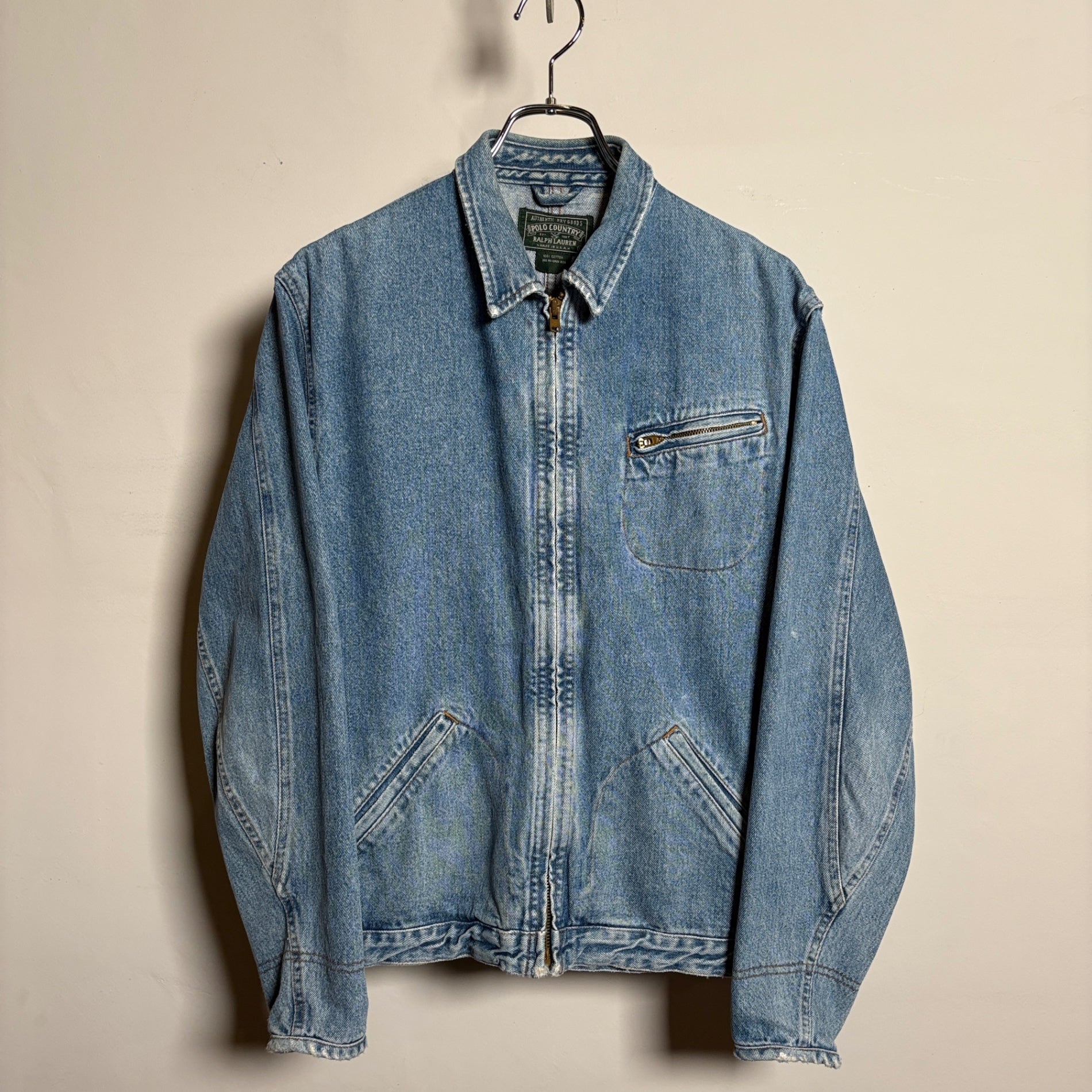 1980s POLO COUNTRY "91-B TYPE" Denim Jacket