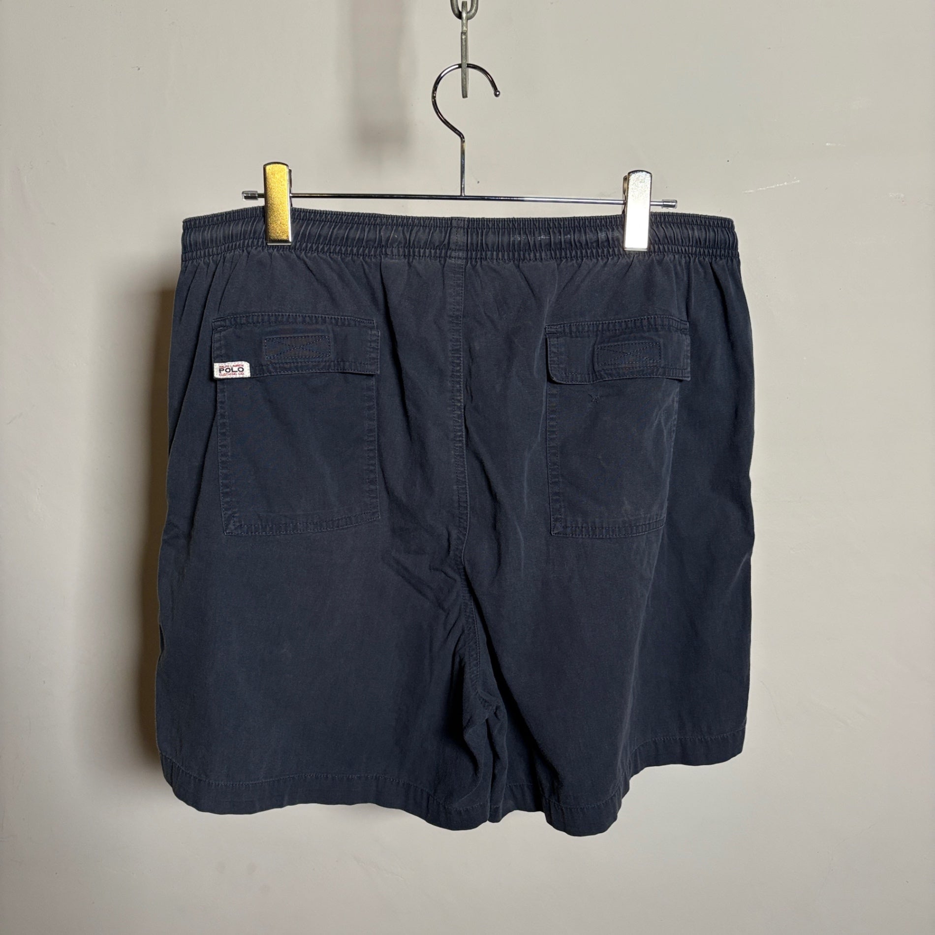 1990s Polo Ralph Lauren "Fade Navy" Easy Shorts