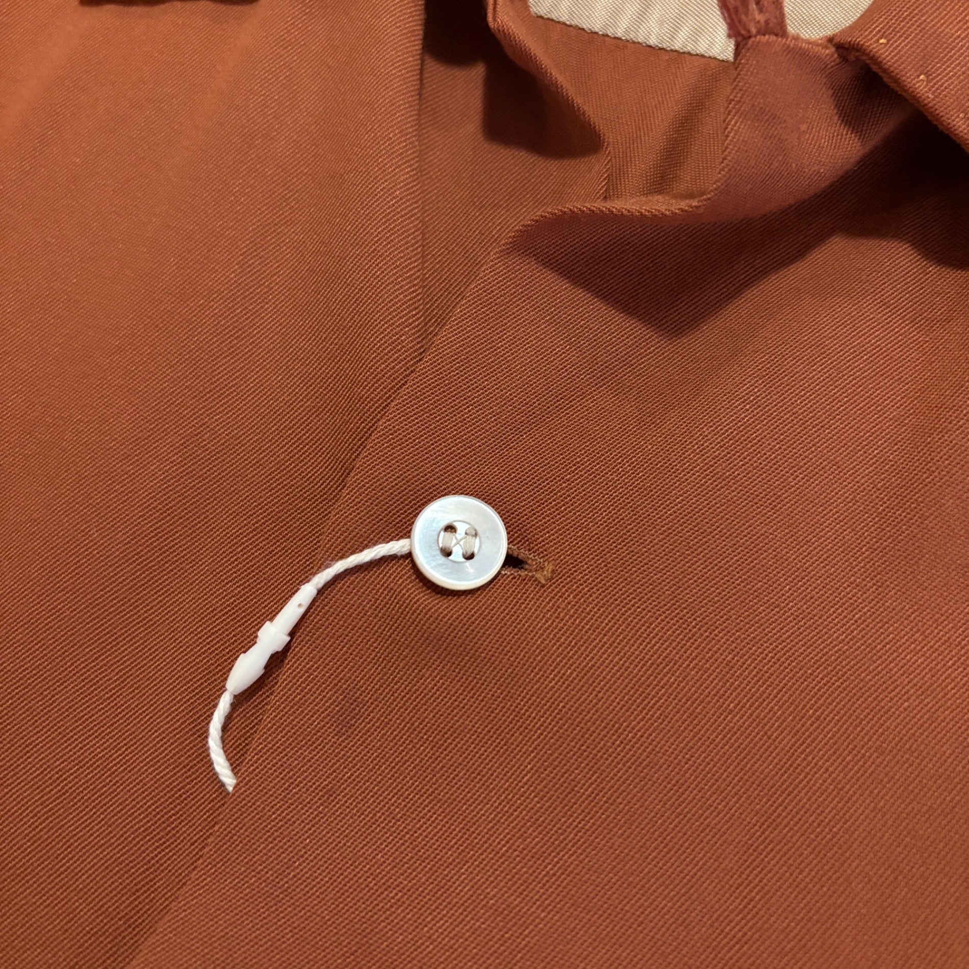 50s McGREGOR "Hand Stitch" Rayon Gabardine Shirt