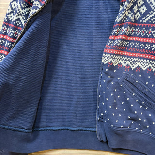1990s Polo Ralph Lauren "Nordic” Thermal-Lined Hoodie