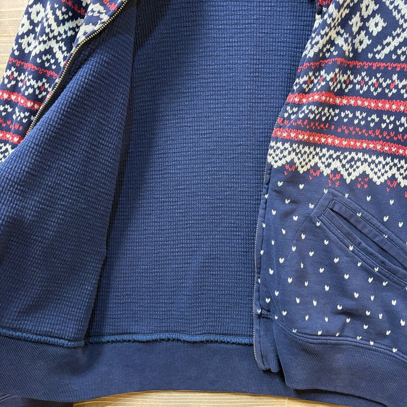 1990s Polo Ralph Lauren "Nordic” Thermal-Lined Hoodie