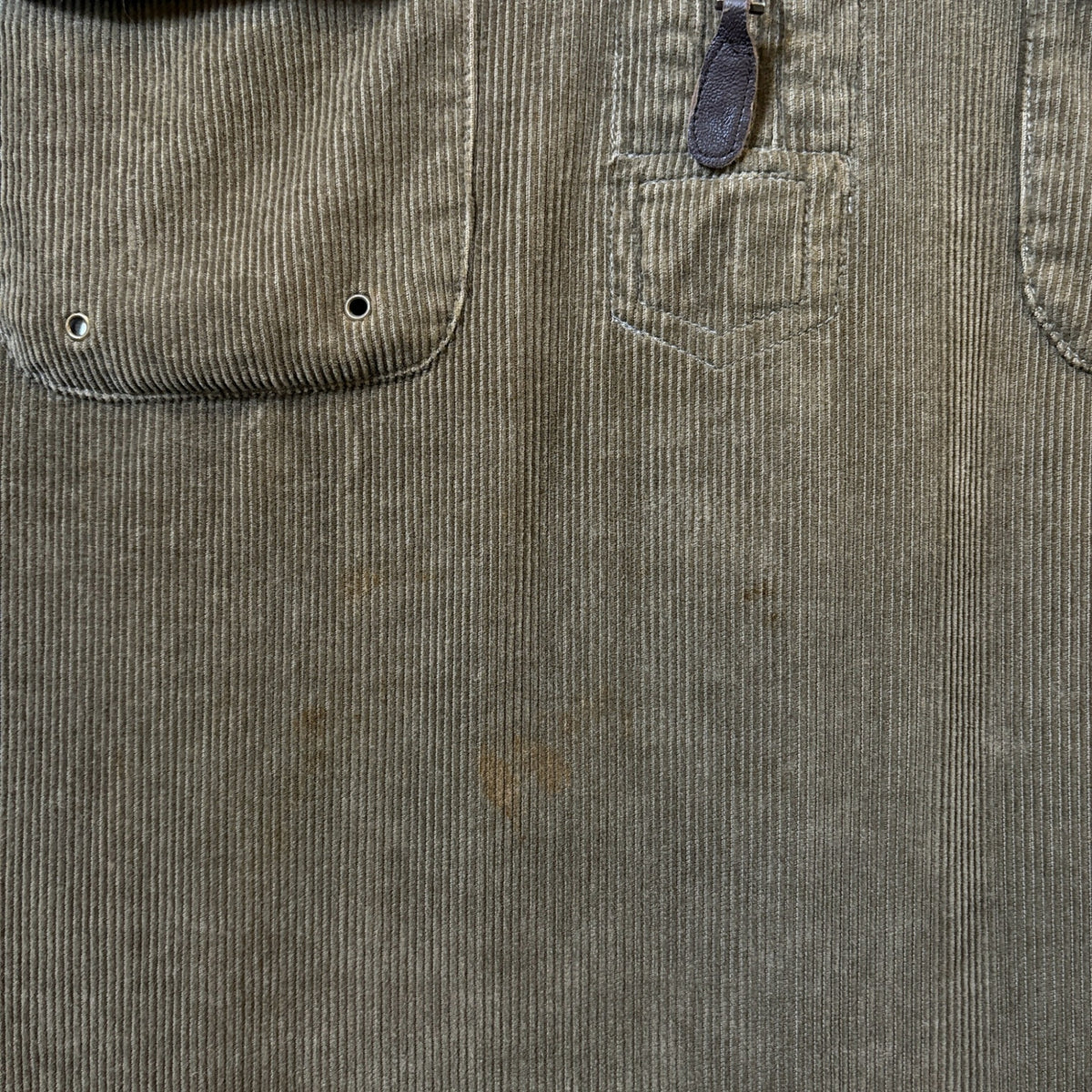 1990s RRL "Half-Zip" Corduroy Shirt