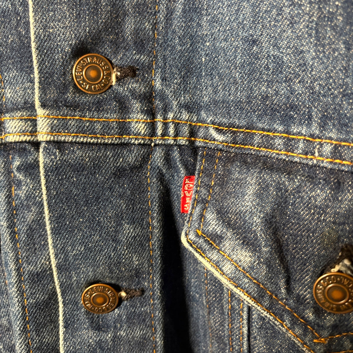 1970s Levi's 70505 "BIG SIZE" 4th Denim Jacket