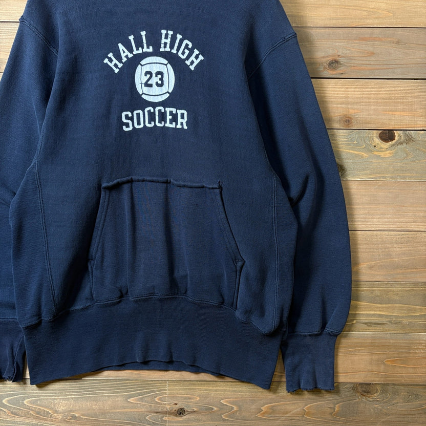 1970s Champion "HALL HIGH soccer" Reverse Weave Hoodie
