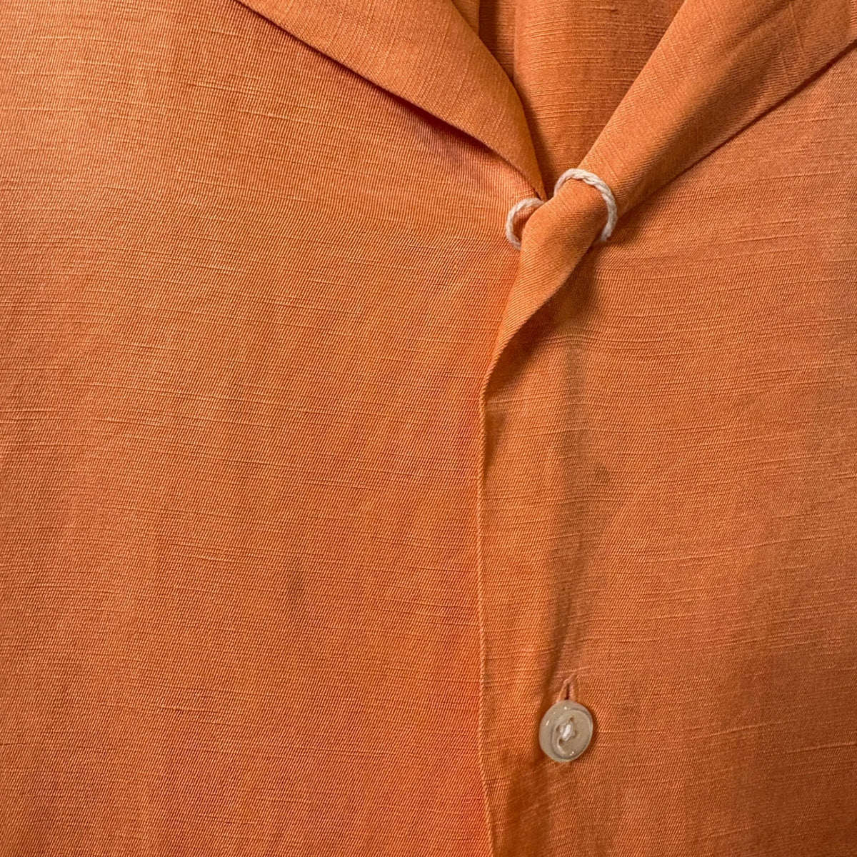 2000s Polo Ralph Lauren "Silk × Linen" Open Collar Shirt