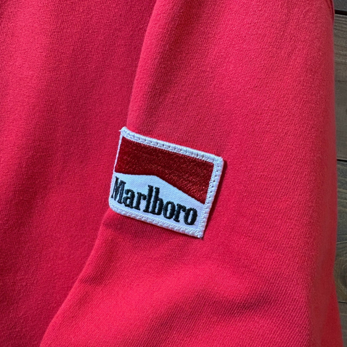 1990s Marlboro "Logo Patch" Pullover Hoodie