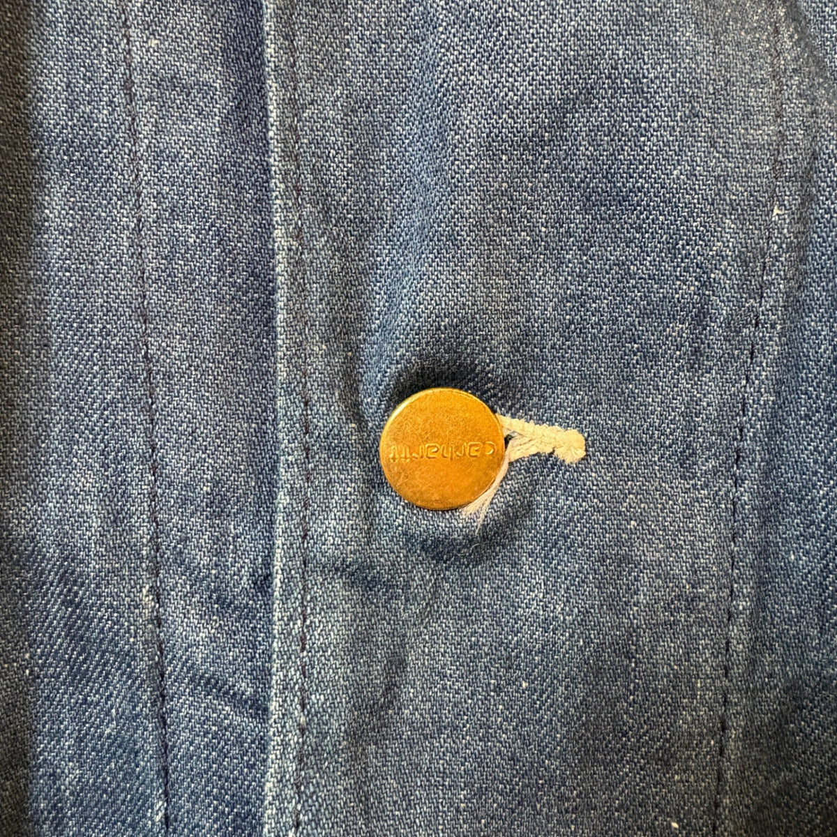1970s Carhartt "Denim" Michigan Chore Coat