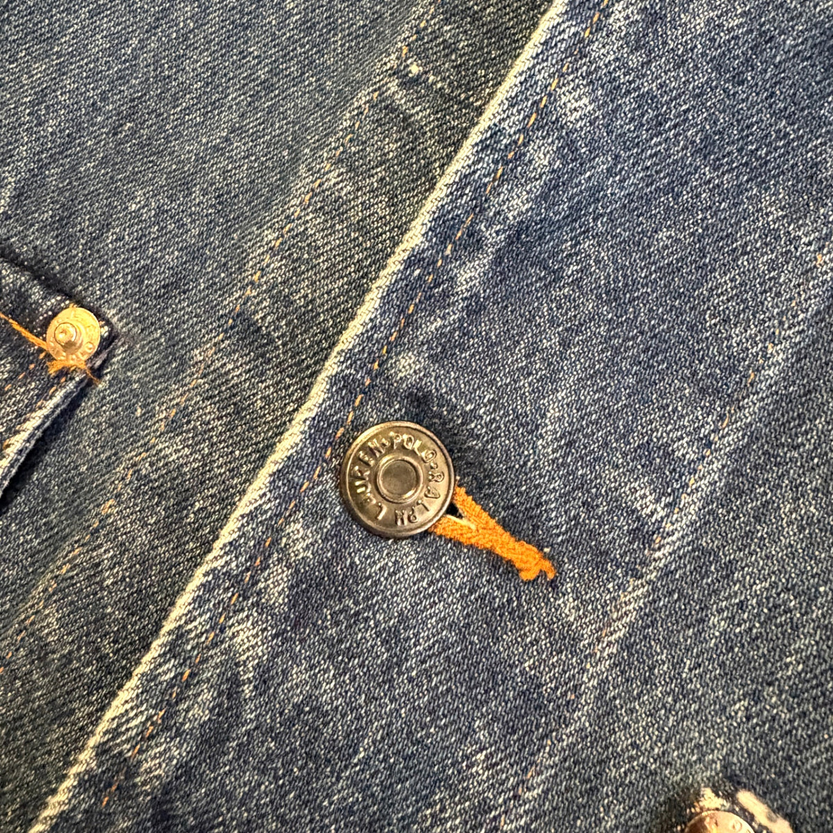 1980s Polo Ralph Lauren "ガチャポケ" Denim Jacket