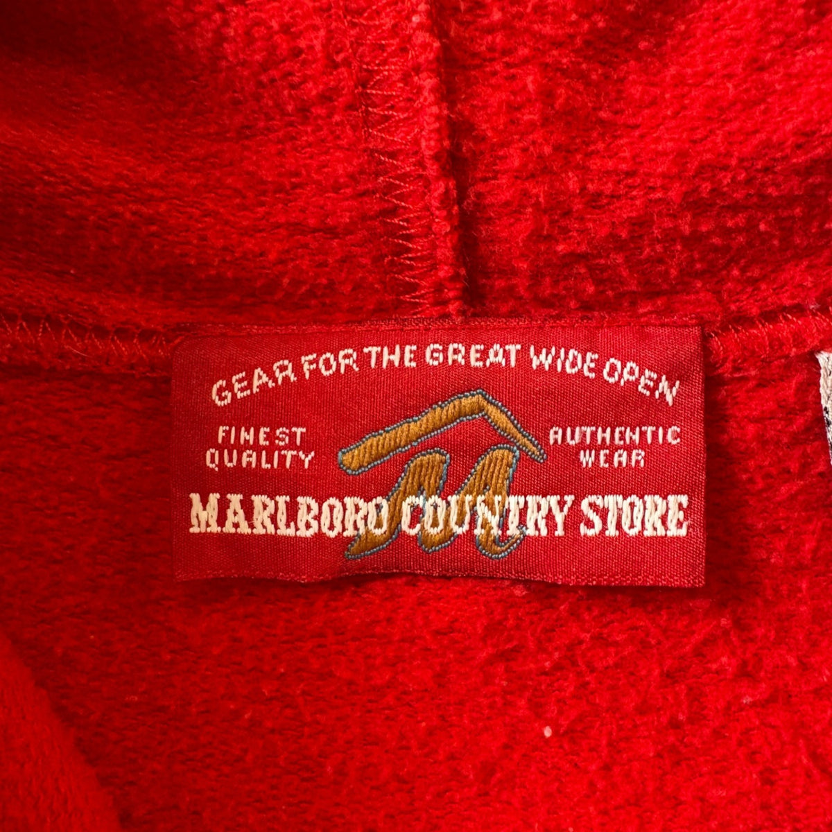 1990s Marlboro "Logo Patch" Pullover Hoodie