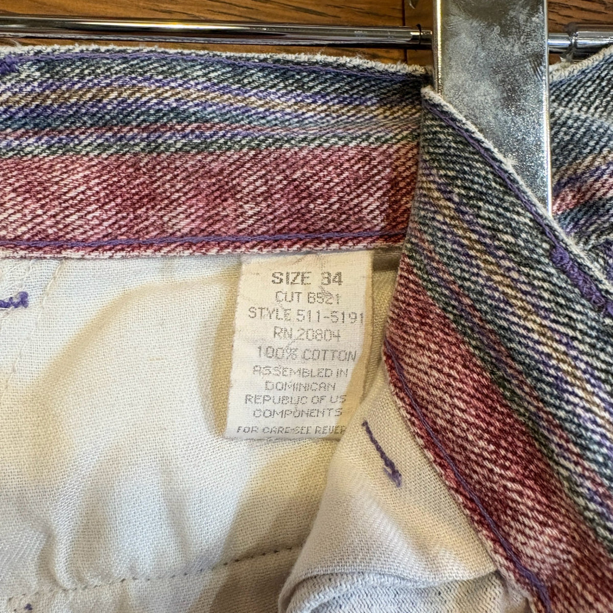 1980s~ St. John's Bay Multi Color Shorts