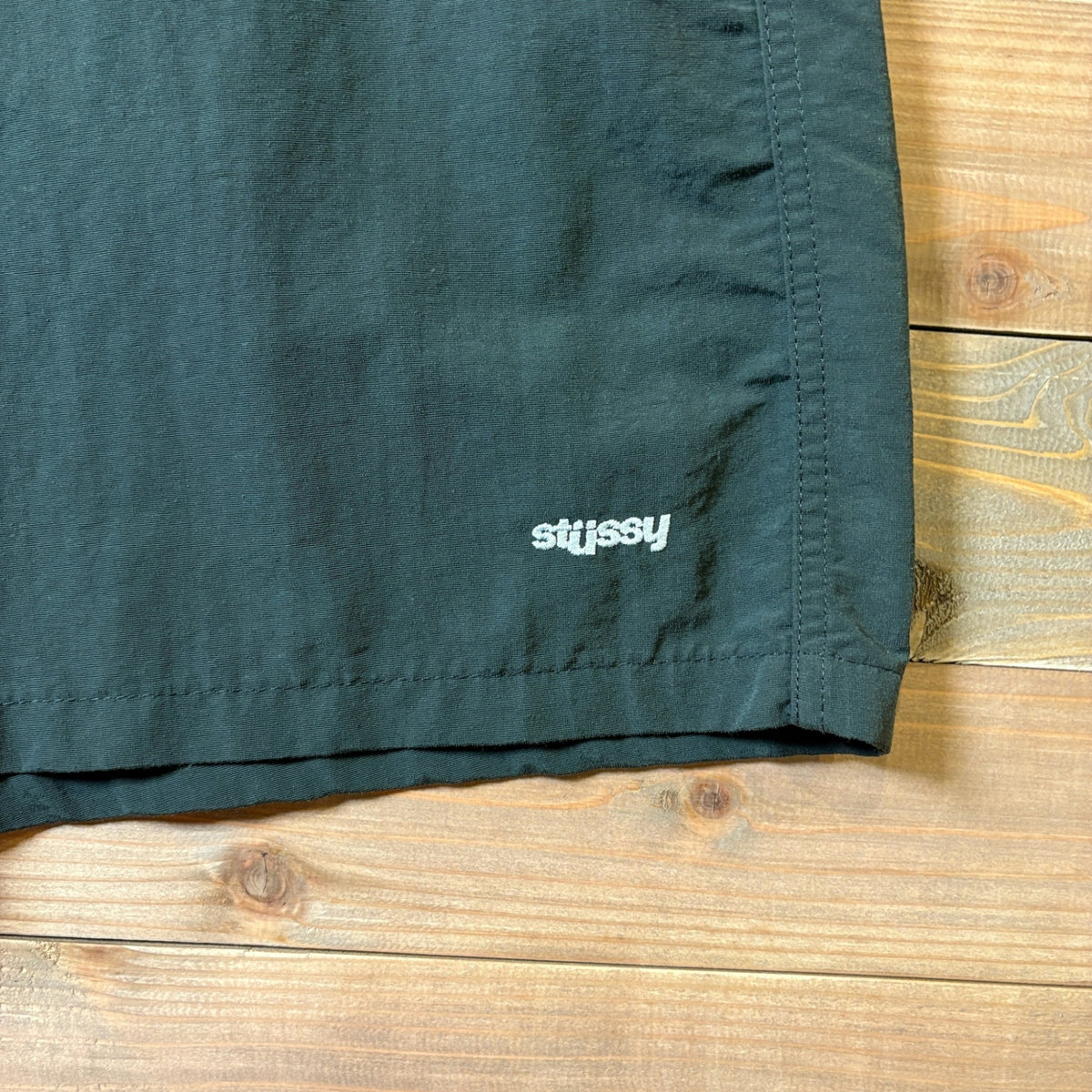 1990s STUSSY "Black" Nylon Shorts