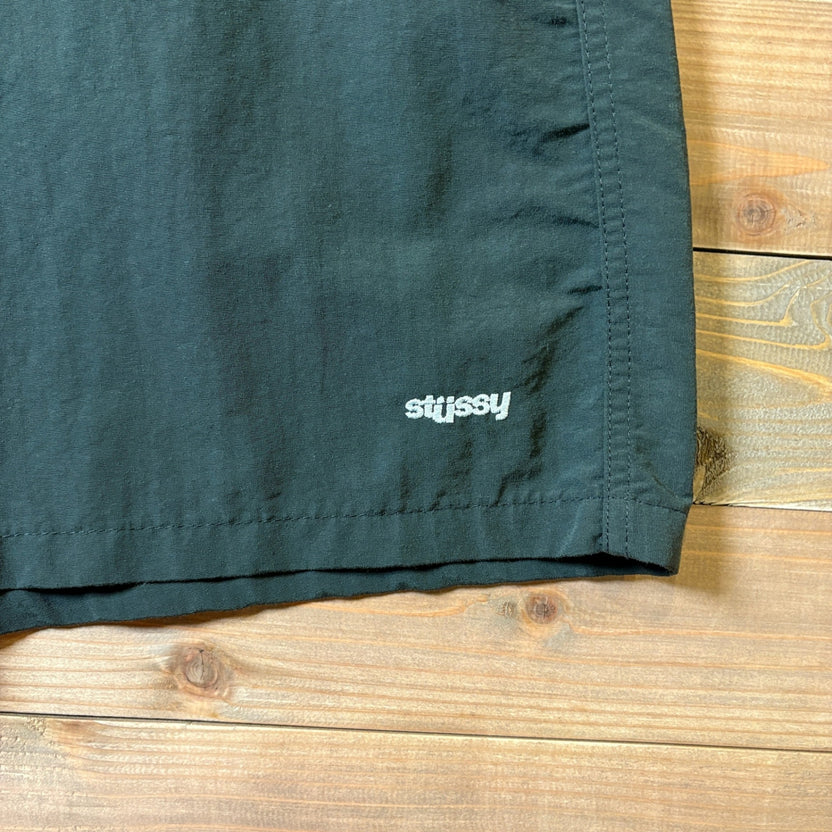 1990s STUSSY "Black" Nylon Shorts