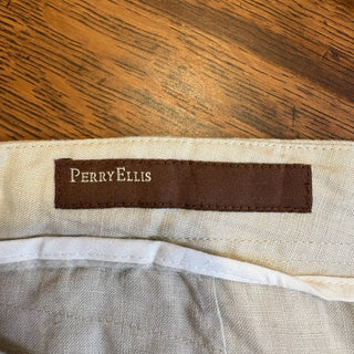 2000s Perry Ellis "LINEN" Easy Pant