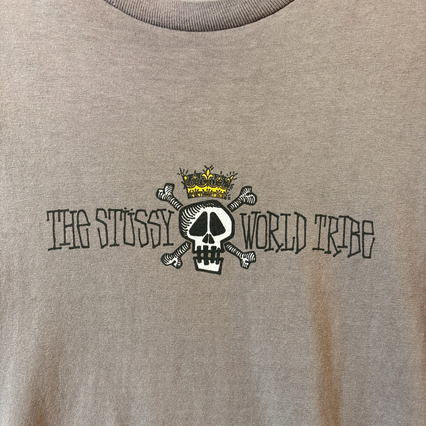 1990s STUSSY "Skull" T-Shirt