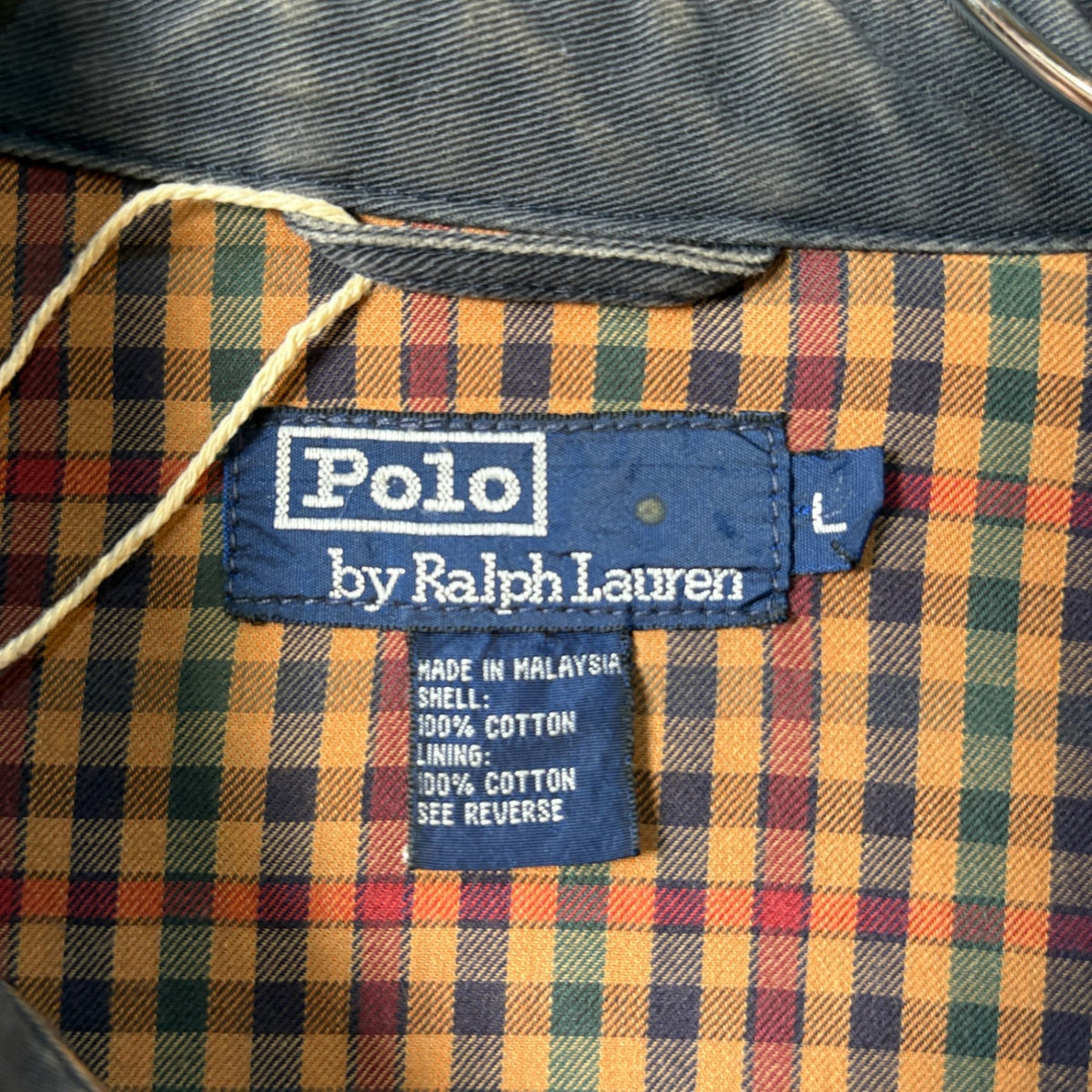 1990s Polo Ralph Lauren "Plaid Lining" Drizzler Jacket