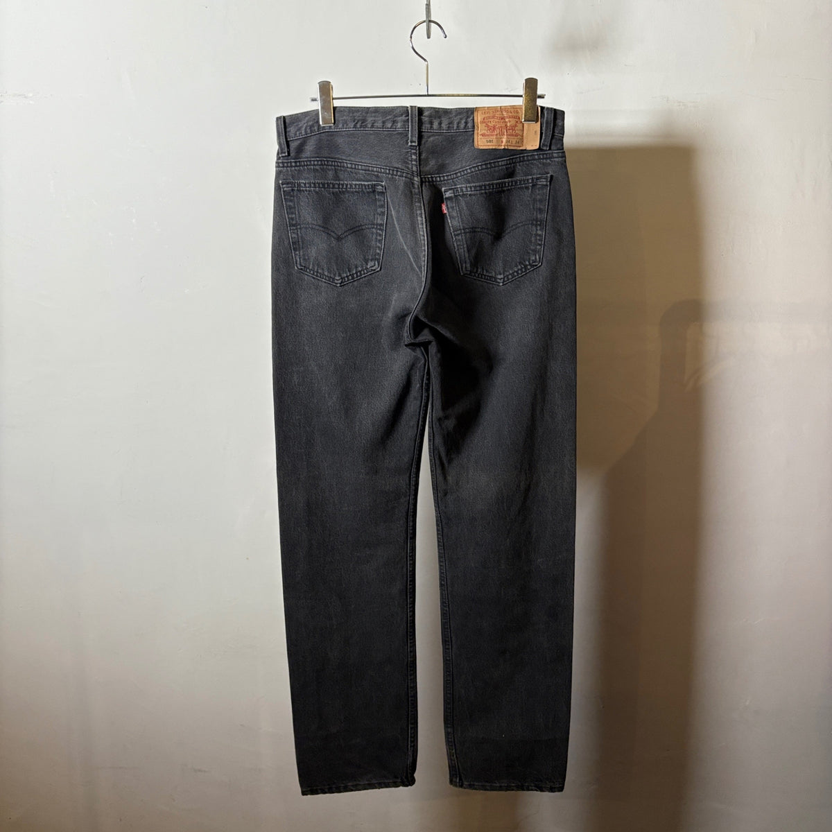 1990s Levi's 501 "Sulfur Black" Denim Pant