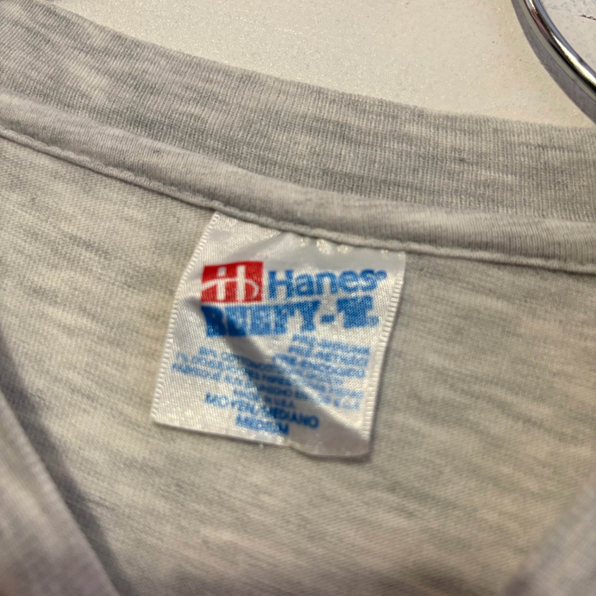 1990s Hanes "RUN DMC" FUCK YOU HEROES Promotion T-Shirt